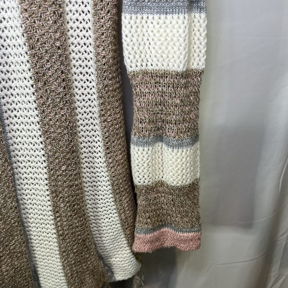 Cato Womens Cardigan Sweater Blanket Open Front Knit Long Sleeve Size XL X-Large - Picture 3 of 7